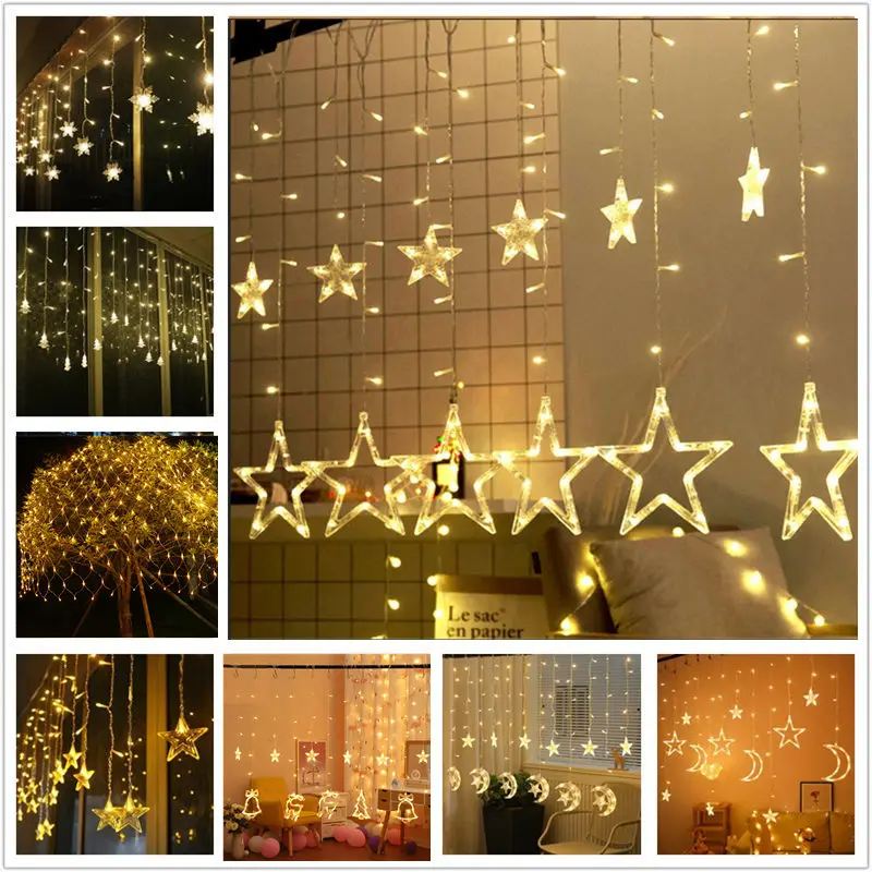 Рождественское украшение праздничный светильник гирлянда украшения для