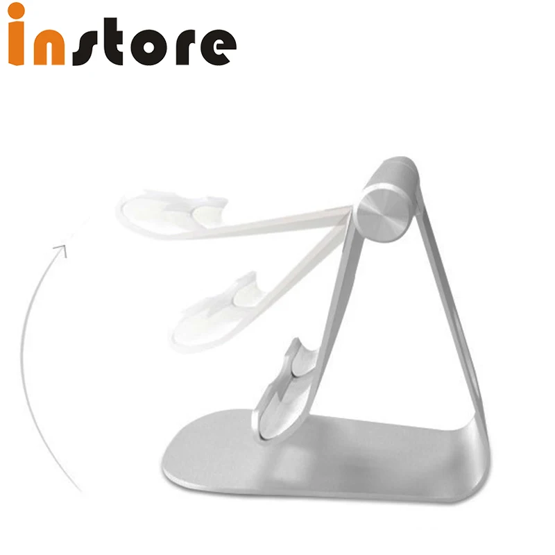4 Pcs Most Popular Universal Tablet Aluminum Alloy Display Base Rack Holder Stand For PAD Cellphone
