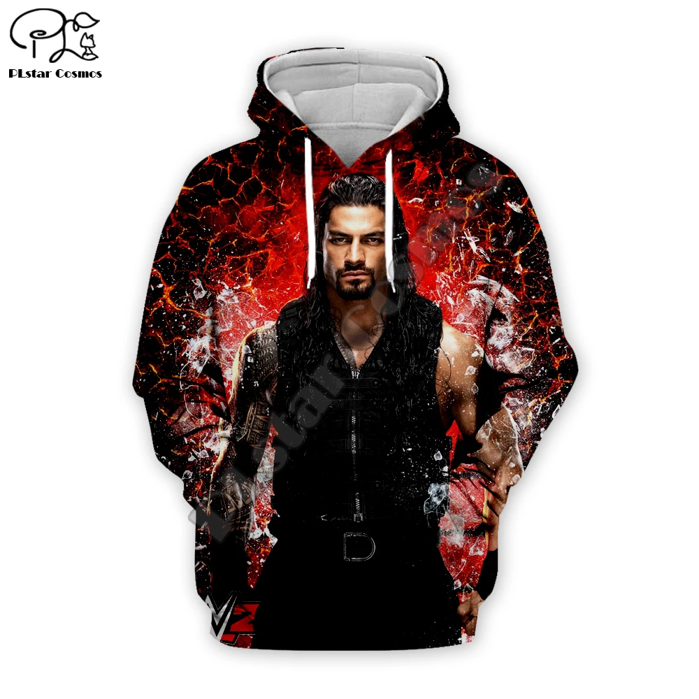 Roman Reigns толстовки с 3D принтом, толстовки для мужчин и женщин, забавная одежда, пуловер, куртка, Брендовые спортивные костюмы, толстовки размера плюс SJ003