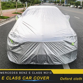 

For Mercedes Benz E Class W213 2017-2019 Car Covers Waterproof Outdoor Cover Reflector Dust Rain Snow Sun Protection