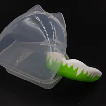 Для взрослых и детей, спортивный капа, двойной цветной зубы, печатные, формованная резинка, щит E5BD