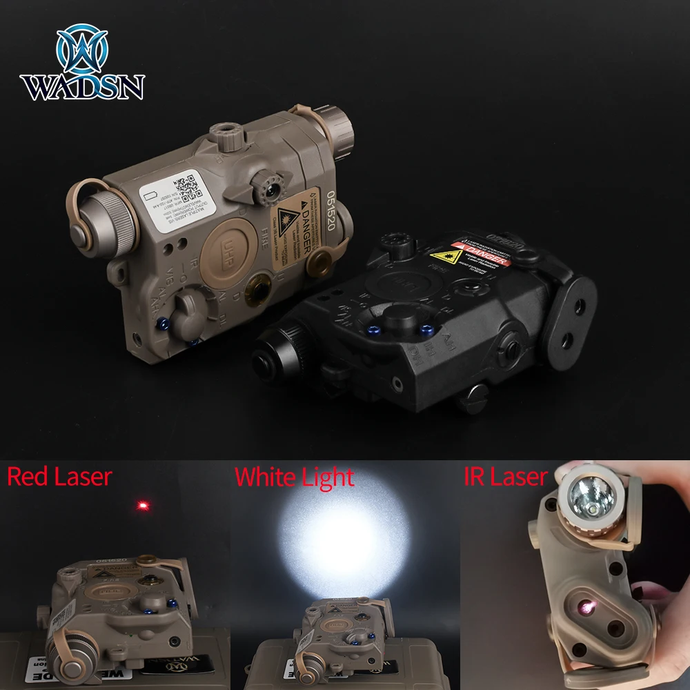 WADSN страйкбол LA 5 PEQ 15 Red Dot Lazer IR лазерный светодиодный тактический светильник UHP