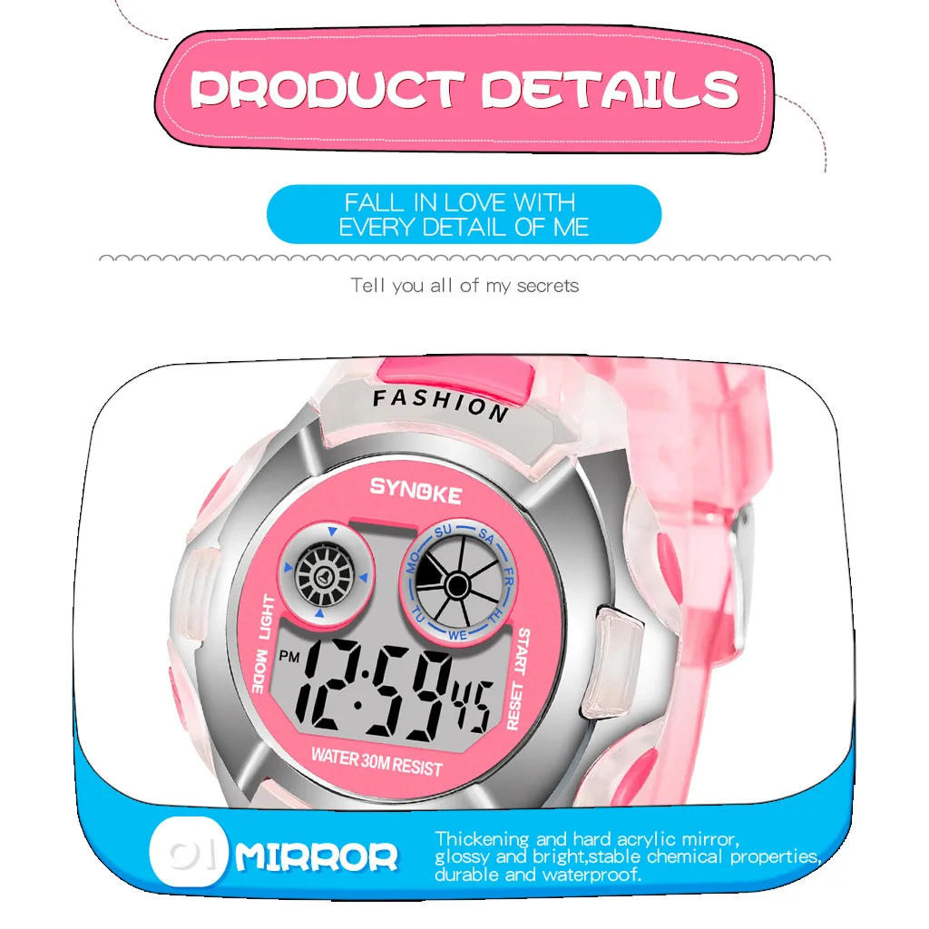 PANARS бренд спорт на открытом воздухе дети мальчики девочки дети часы светодиодная цифровая электронная студенческие часы детские подарки часы saatler ocuk