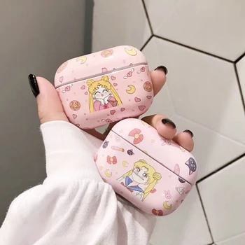 

Earphone Case For Apple Airpods Pro Case Marble Cartoon Silicone Cover For Apple Air Pods Pro 3 Headphone Earpods Flower Girl