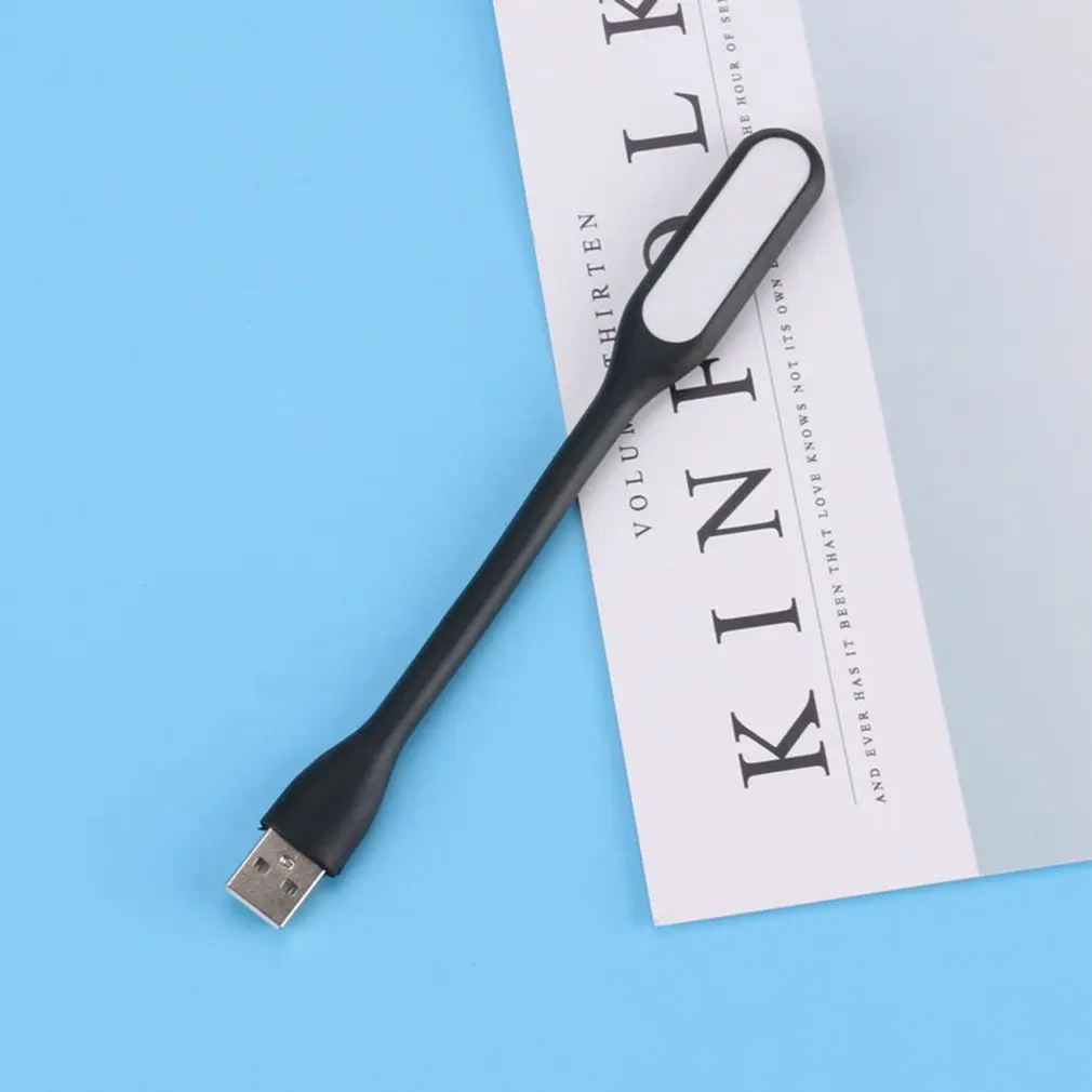 Креативный Usb вентилятор гибкий портативный мини-вентилятор и Usb светодиодный светильник лампа для внешнего аккумулятора ноутбука летний гаджет - Цвет: as show
