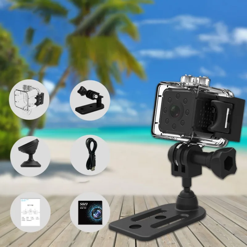 1080P HD видеокамера Wi-Fi удаленный монитор камера 30 м водонепроницаемый корпус оболочки