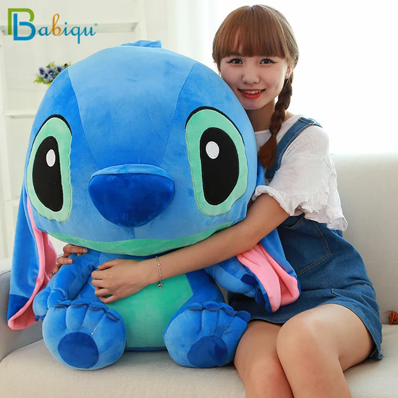 35 80cm Giant Cartoon Stitch Lilo & Stitch Plush Toys for Children Stuffed Animal Dolls Baby