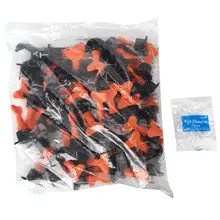 50 шт. инструмент для выравнивания плитки многоразовые марганцевой стали PP пластиковые стены пол строительство с 2 шт. гаечный ключ