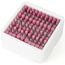 100 шт. аксессуары для электроинструмента Полированная Металлическая керамическая резьба Шлифовальная головка шлифовальный круг Шлифовальная головка кремень Абердин гринди