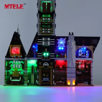 

MTELE Brand LED Light Up Kit For Creator Haunted House Toys Lighting Set Compatible With 10273