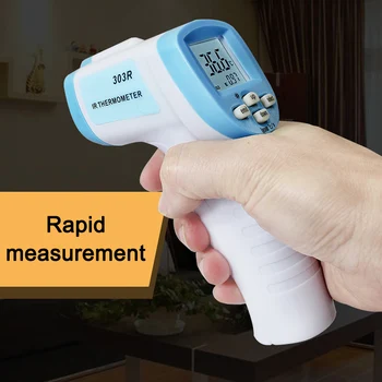 

Infrared Thermometer No-contact Digital Thermometers for Forehead Temperature Meter Measuring PAK55