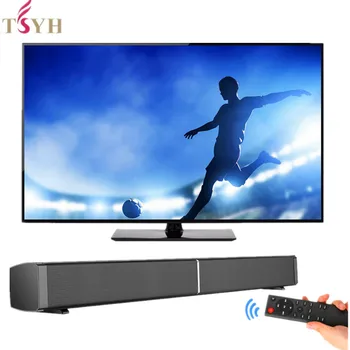 

ITSYH Soundbar With Subwoofer Bluetooth Speaker TV Soundbar Echo Wall U-disk Plugging Sound Bar 5.1 Wall-mounted Remote Control