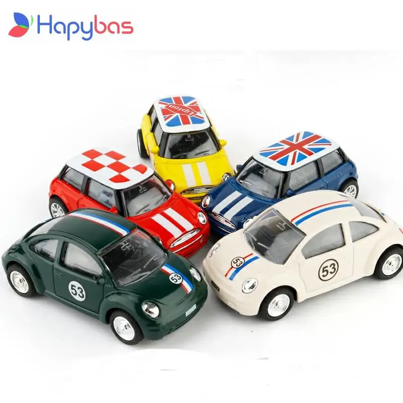 Mini Cooper Car Styling Alloy Kids Toys for Children Juguetes Brinquedos Para As Criancas Scale Models Pull Back toy