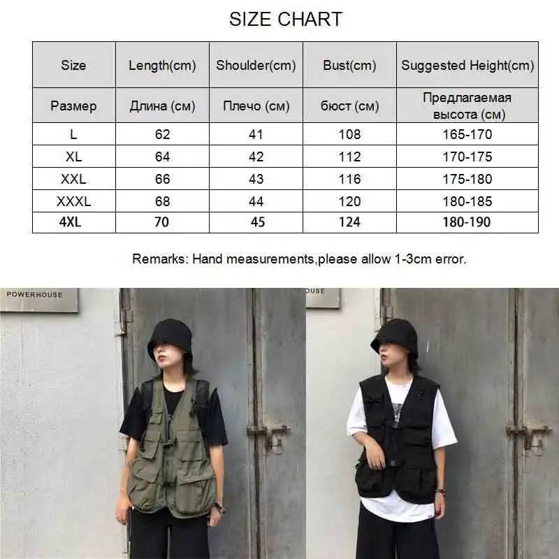 Men's Outdoor Vest Leisure Multipockets Photo Journalist Breathable Vest Hiking Fishing Hunting Sportswear Waistcoat
