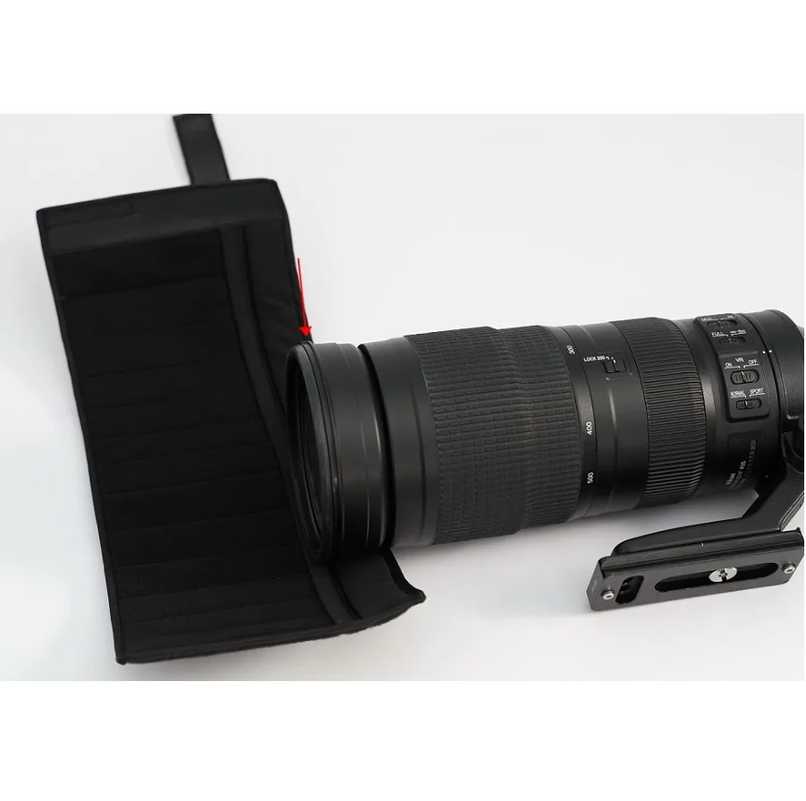 Линзы rolanpro бленда телеобъектив складная бленда для Nikon AF-S 200-500 мм f/5.6E ED VR объектив для Nikon SLR камера объектив дождевик