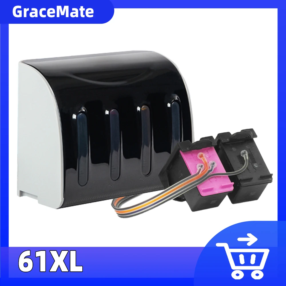 

Совместим с картриджем Hp 61 CISS 2050 2050a 2054a Deskjet 1510 1511 1512 1513 1514 1517 2510 2511 2512 2514