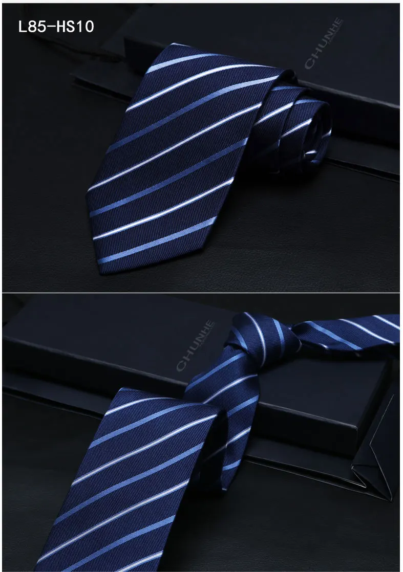 Мода 8 см Новинка натуральный шелковый галстук Мужская официальная Классическая рубашка Геометрические полосы галстуки в точку для свадебной вечеринки подарок-аксессуар