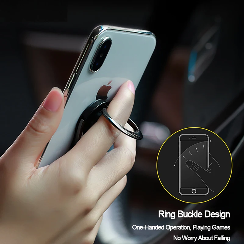 Портативный палец кольцо держатель для телефона в держатель на вентиляционное отверстие автомобиля универсальная подставка для мобильного смартфона металлическая опора магнитный держатель для сотового телефона