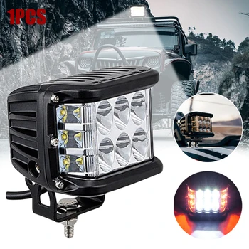 

Auto Light Car LED Work Light Bar Driving Lamp for Offroad Boat Tractor Truck SUV Fog Light 12V 24V Headlight for ATV Led Bar