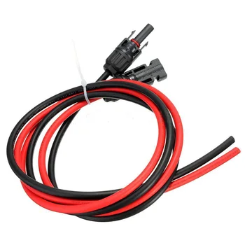 

Solar Panel PV Cable Wire Male & Female Connectors Auxiliary Accessaries