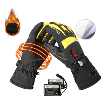 

Motorcycle Gloves Waterproof Winter Battery Powered Moto Electric Heated Gloves Motorbike Racing Riding Keep Warm Heating Glove