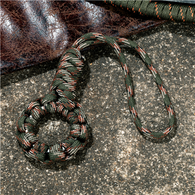 Multifunction 7-core Umbrella Rope Weaving Keychain Lanyard paracord Rope Knitting  Anti-lost ring buckle Car Keyring