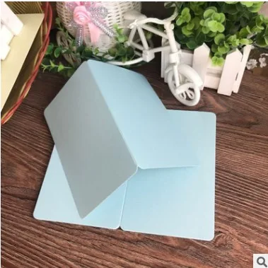 Pearl Lt Blue Поздравительные открытки с днем рождения, бумажные открытки для рисования вручную - Цвет: Pearl Lt Blue