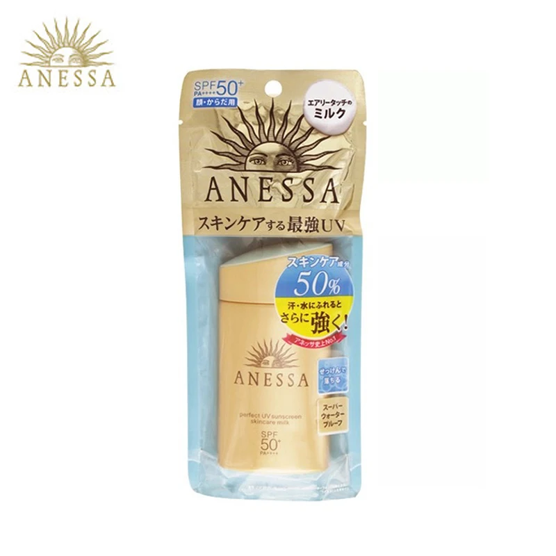 Японский крем для ухода за кожей anessa UV солнцезащитный водонепроницаемый от пота