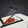 3-tray Ice Cream Display Cabinet Desktop Direct Cooling Ice Display Freezer Small Ice Cream Cabinet 4