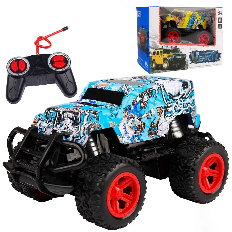 18-no box 1:43 4WD RC автомобиль обновленная версия 2,7G радио пульт дистанционного управления Высокоскоростная Модель автомобиля внедорожник игрушка мальчик детские игрушки - Цвет: 18-no box