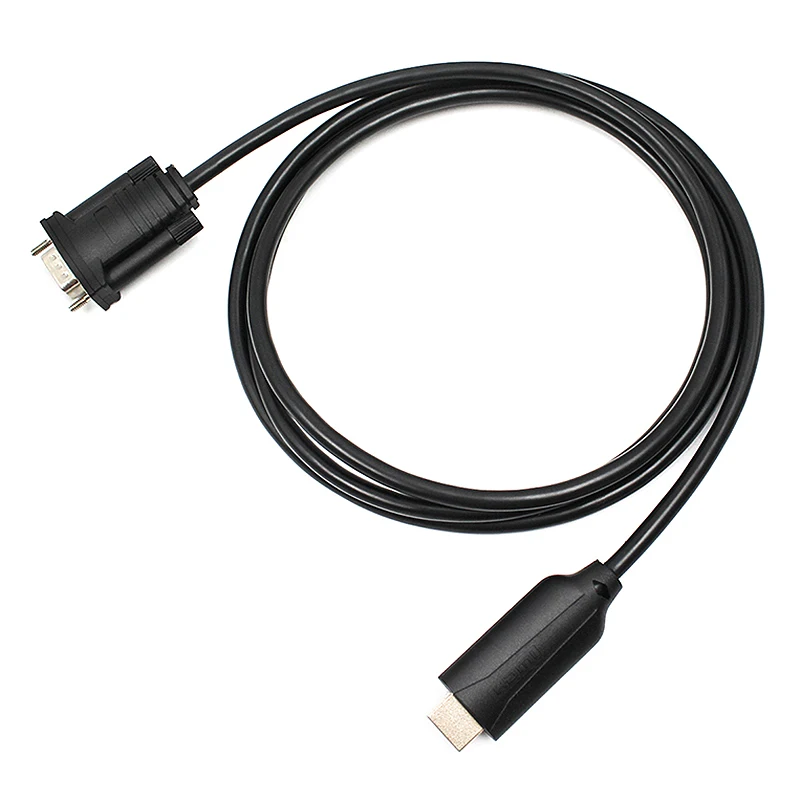 Преобразователь HDMI VGA HD 1080P с кабелем цифро аналоговый сигнал 1 шт.| |
