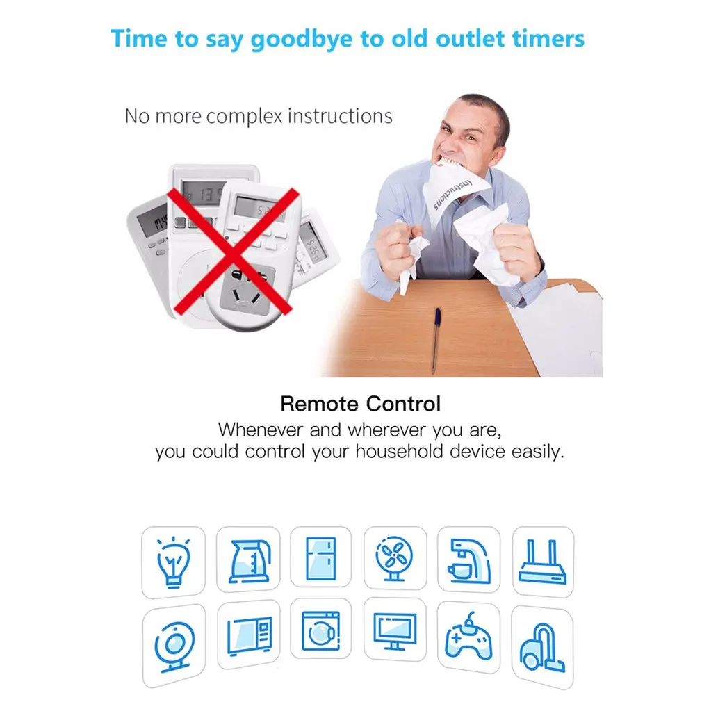 Smart Socket Wifi Mobile Phone Switch Timing Plug Voice Control Socket Wi-Fi Smart Plug With Dual Usb AU Plug