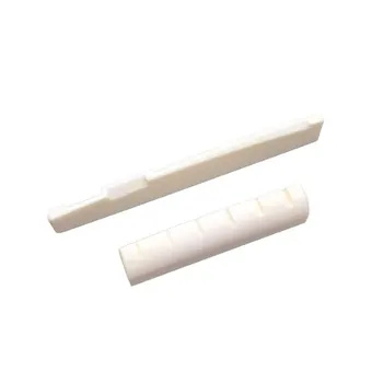 

2pcs Musical Accessories Ox Bone Nut Musical Accessories Guitar Part Replacement for Home Shop Store