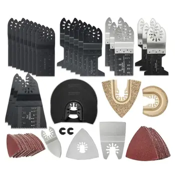 

108pcs Durable Steel Saw Blades Grinders Hole Opener Grinding Saw Blades for Universal Trimming Machine Woodworking