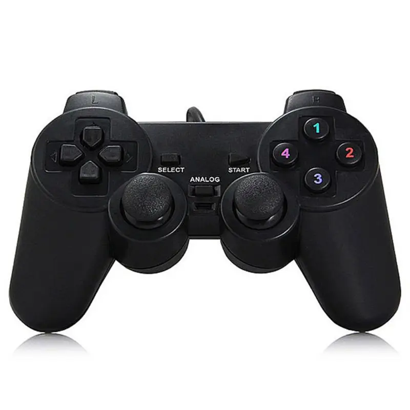 

USB Wired Gamepad Joystick Single/Double Vibration Joypad Game Controller Handle for PC Laptop Computer Win7/8/10/XP/Vista