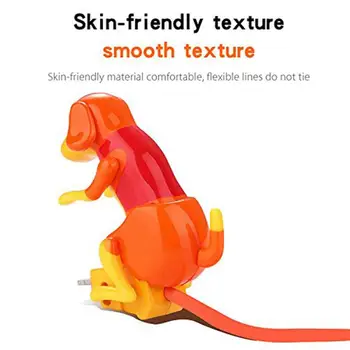 

Mini Humping Spot Toy Dog Smartphone Data Cable Charger 1M Charging Line Cute Micro Usb Fast Charging Power Supply Cable