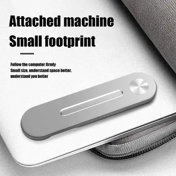 

Laptop Stand Mini Portable Universal Magnetic Suction Lightweight Computer Accessories Mount Holder Live Stream Space Saving