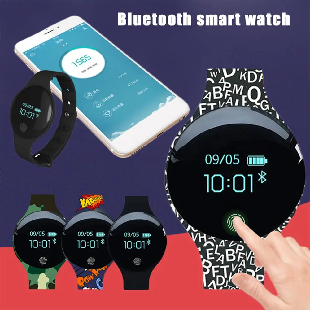 TLW08 Bluetooth Смарт часы для женщин водонепроницаемый Браслет фитнес трекер Браслет SMS QQ педометр спортивные Smartwatch Compatib