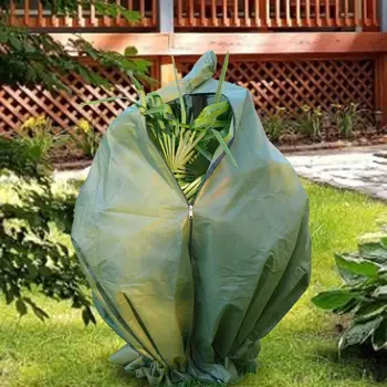 

Winter Greenhouse Tree Protection Cover Breathable Reusable Heavy-duty With 200/250/300 Cm Zippered Frost-proof Cover For Plants