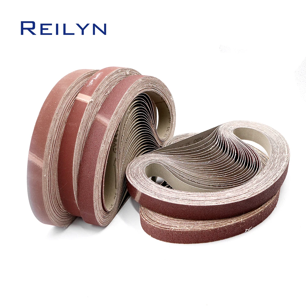 SandBelt5pcs760x25mmSandPaperPolishingBeltSandingBeltSander