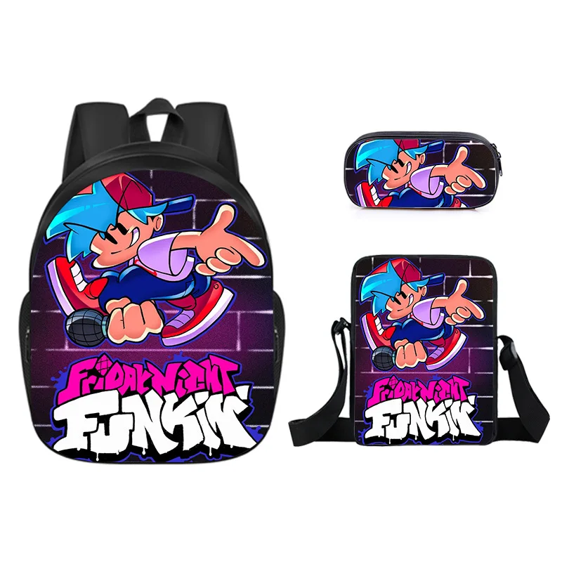 3 Pcs/set Friday Night Funkin Bag 
