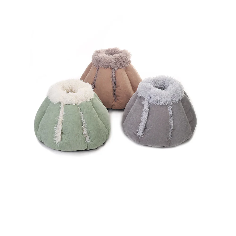 Теплые милые миленькие в японском стиле (булочка домик для домашних животных кошек зимние кошка кровать