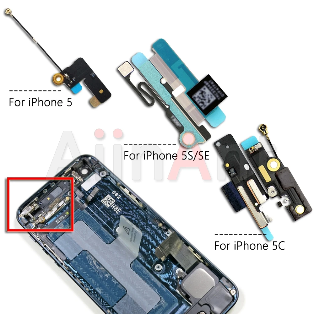 Wifi Flex для iPhone 6 6s Plus 5 5S SE 5C Wifi Bluetooth NFC Wi-Fi gps сигнальная Антенна гибкий кабель Замена крышки