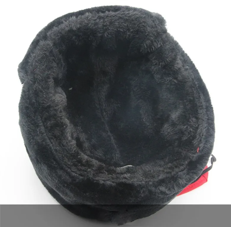 Free Shiping Outdoor Hat Cap Men Women Winter Warm Thick Windproof Earflap Soft Plush Fur Snow Hat Mouth Muffle зимняя шапка