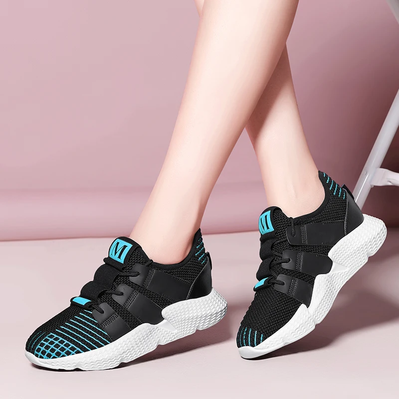 Women's Vulcanize Sneakers Shoes High Quality Spring Trainers Comfortable Platform Women Breathable Casual Girl Shoes EA0018