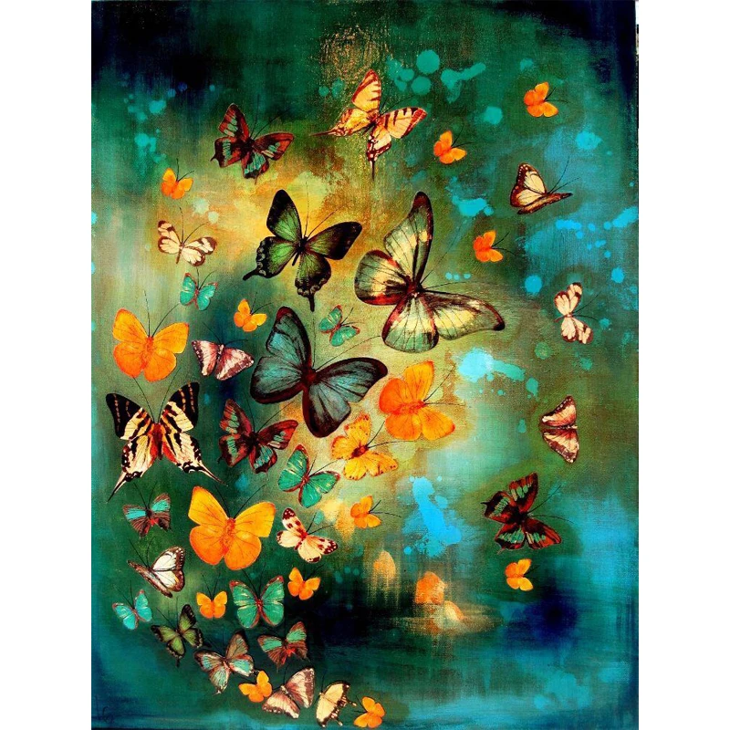 

Full Square/round Diamond 5D DIY Diamond Painting butterfly Embroidery Cross Stitch Rhinestone Mosaic Home Decor