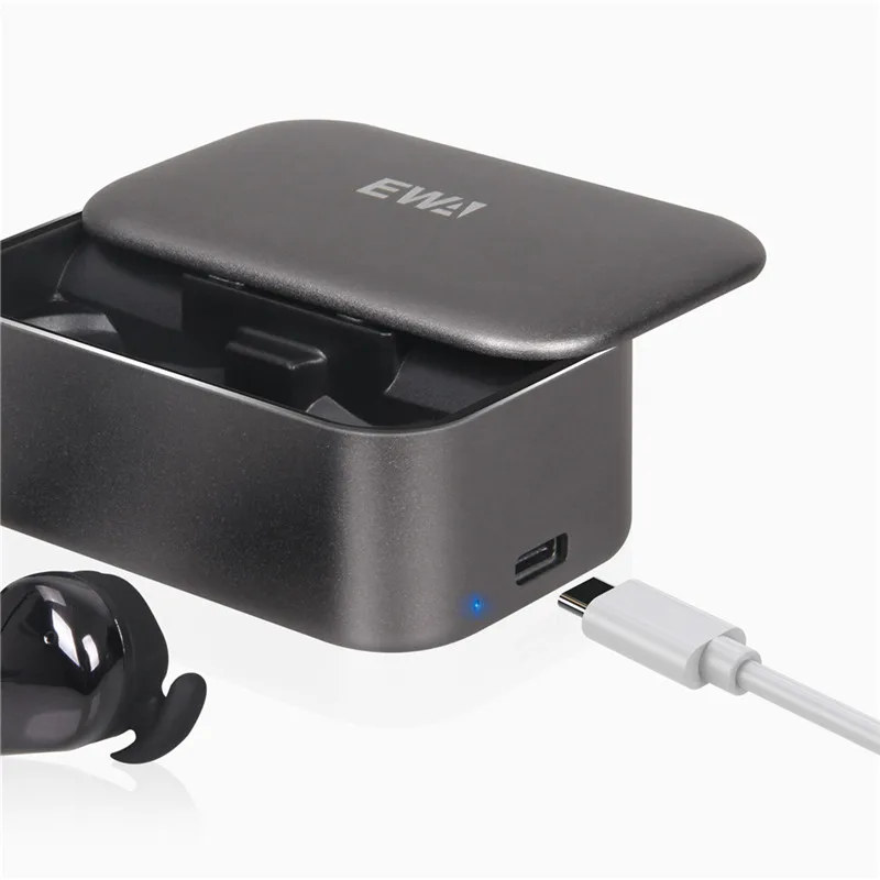 EWA, беспроводные наушники, 3D стерео, высокое качество звука, Bluetooth 5,0, наушники, большая емкость, батарея, гарнитура T200