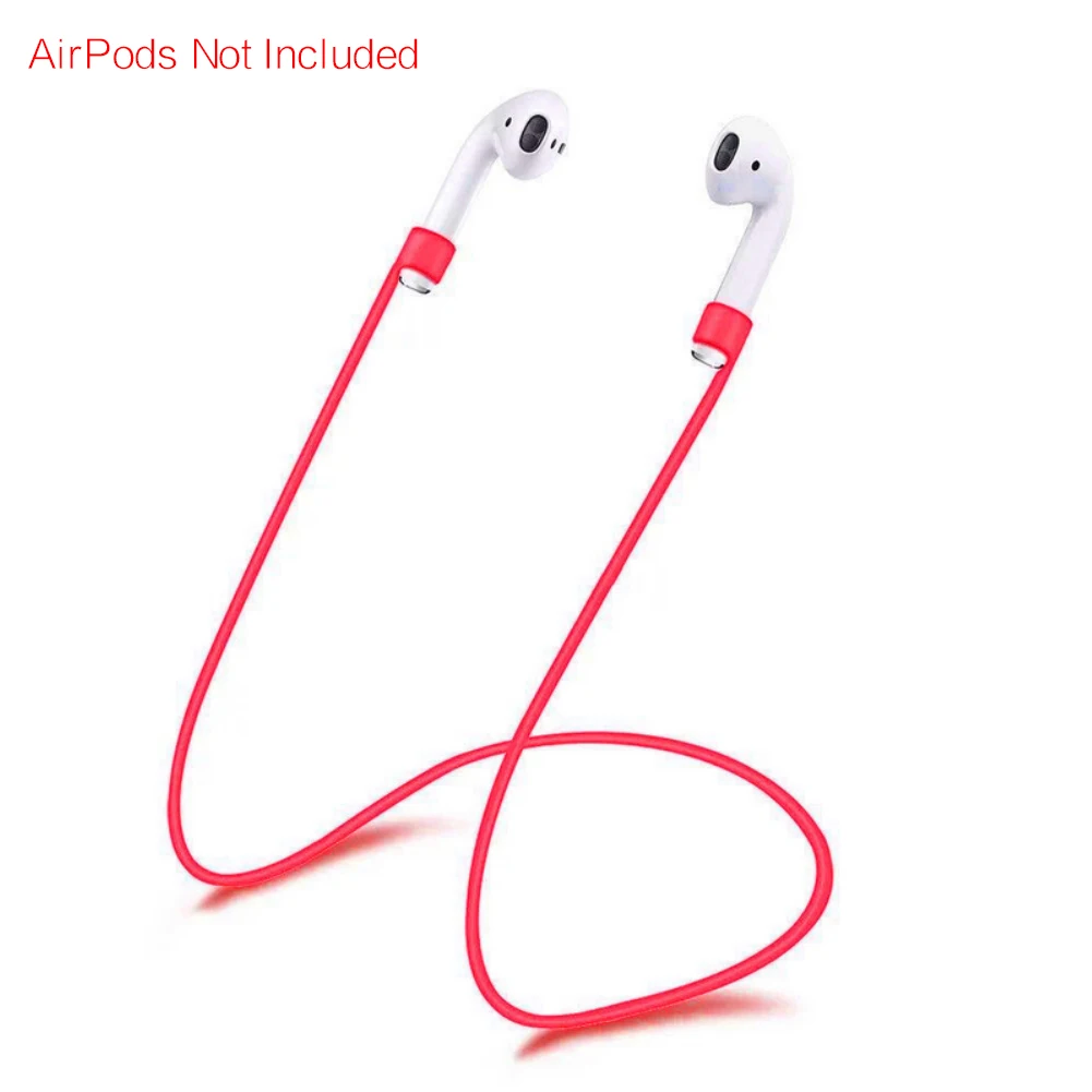 Новейший шнур беспроводной Bluetooth наушники шейный ремешок для мини Bluetooth беспроводная гарнитура наушники - Цвет: Красный