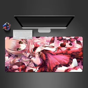

Pink Girl Mouse Pad Best Lovely Anime Mouse Pad Keyboard Fashion Computer Mouse Pad Higt Quality Laptop Game Pad Best Gift