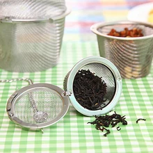 Aliexpress - Stainless Steel Coffee Tea Filter Mesh Lock Tea Set Spice Soup Stew Ball Filter Separation Colander Cooking Tool Kitchen 1PC